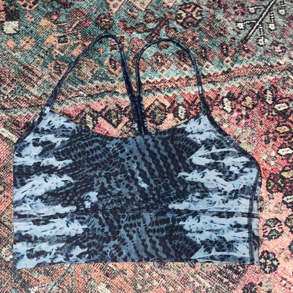 Lululemon bra snakeskin